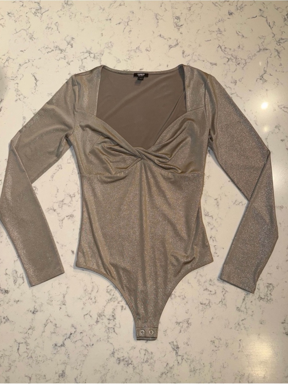 EXPRESS Body Contour Twist
Front Long Sleeve Bodysuit Size XS Bundle of 4 - Picture 2 of 9